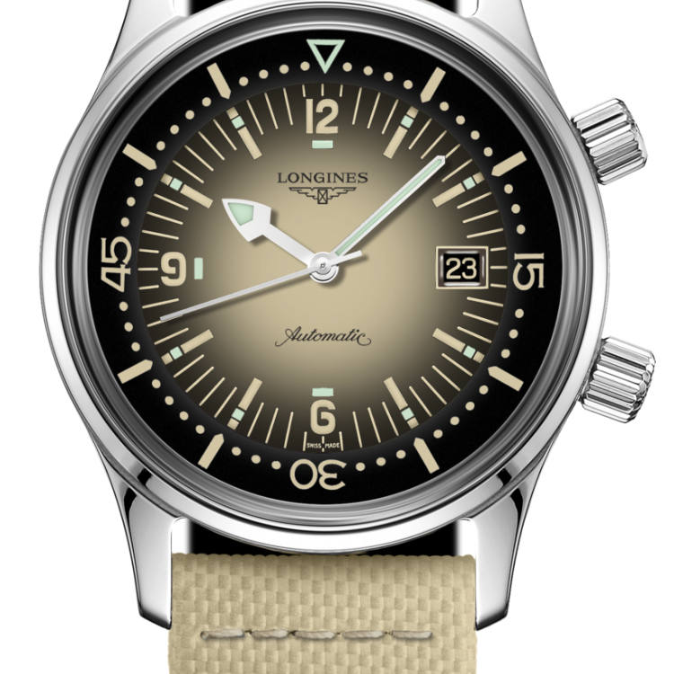 Longines Watch Legend Diver Ladies - Beige