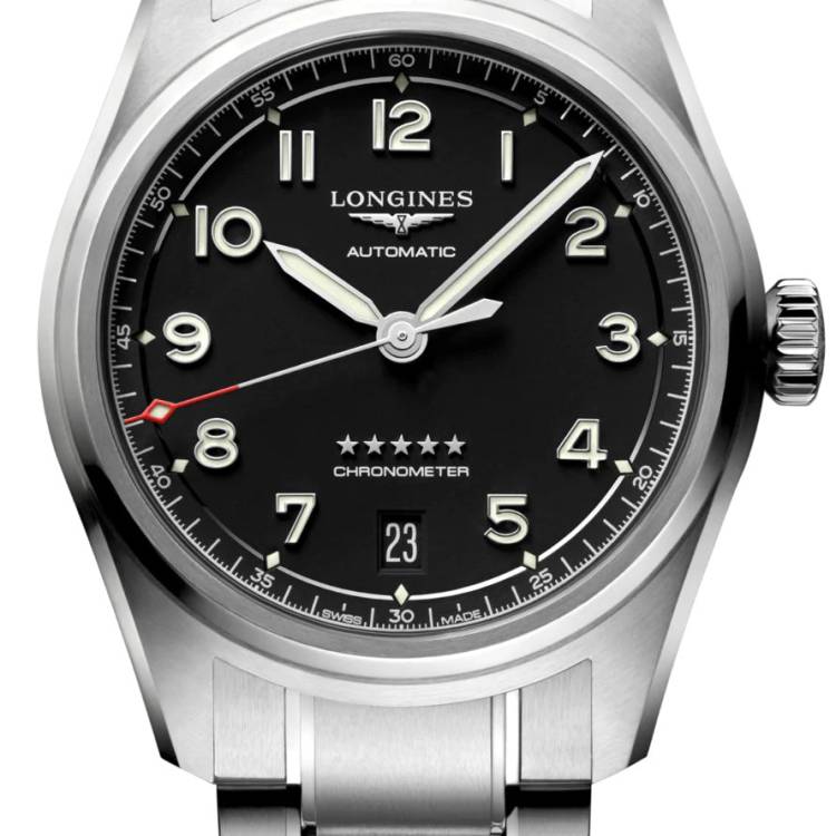 Longines Watch Spirit Mens - Black