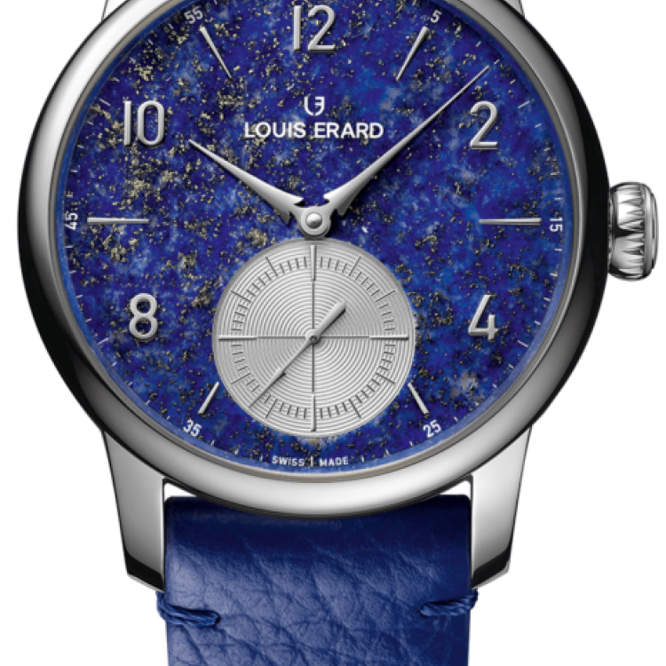 Louis Erard Watch Excellence Petite Seconde Lapis-Lazuli Limited Edition