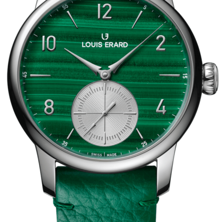 Louis Erard Watch Excellence Petite Seconde Malachite Limited Edition