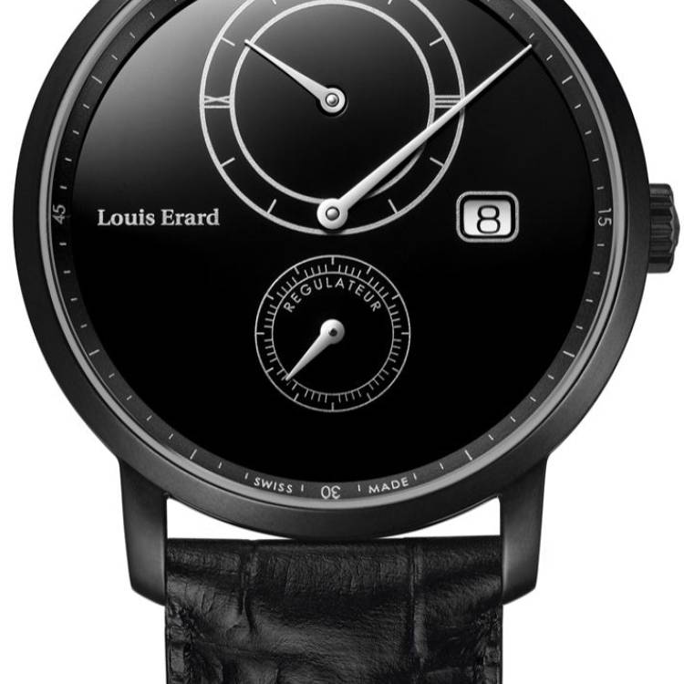 Louis Erard Watch Eric Giroud Excellence Regulator Limited Edition - Black