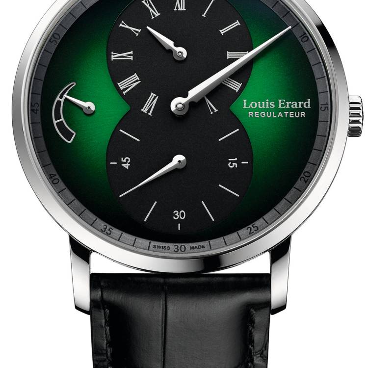 Louis Erard Watch Excellence Regulator Green Fume - Green