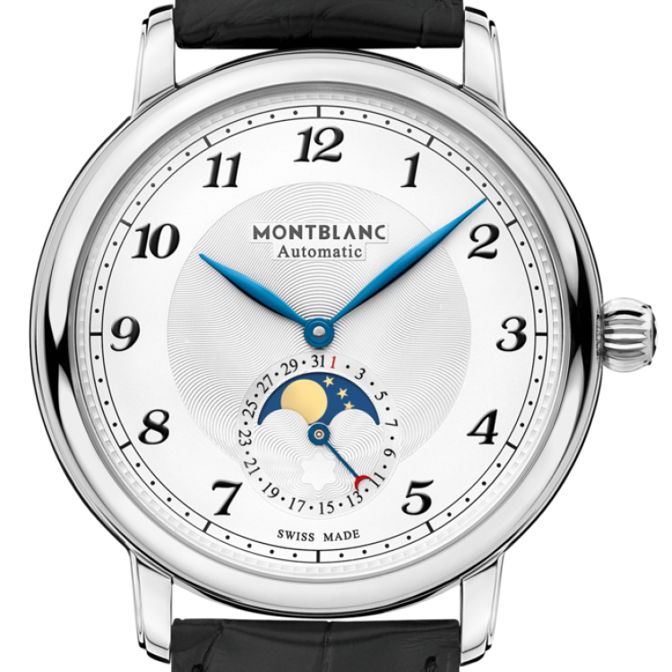 Montblanc Watch Star Legacy Moonphase - Silver