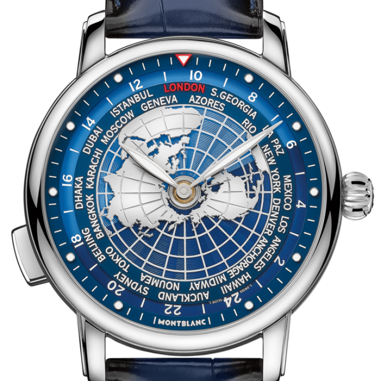 Montblanc Watch Star Legacy Orbis Terrarum - Blue