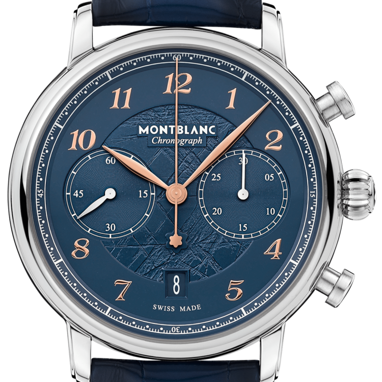 Montblanc Watch Star Legacy Chronograph Limited Edition - Blue