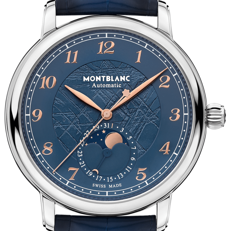 Montblanc Watch Star Legacy Moonphase Limited Edition - Blue