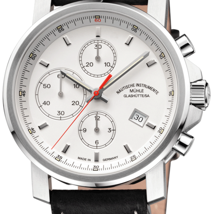Muhle Glashutte Watch 29er Chronograph - White