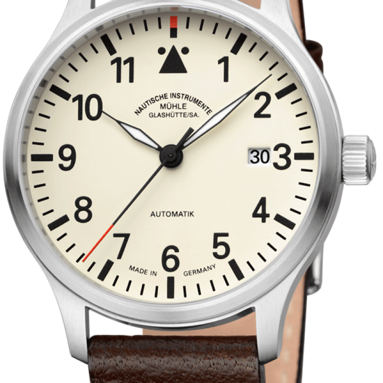 Muhle Glashutte Watch Terrasport II - Cream