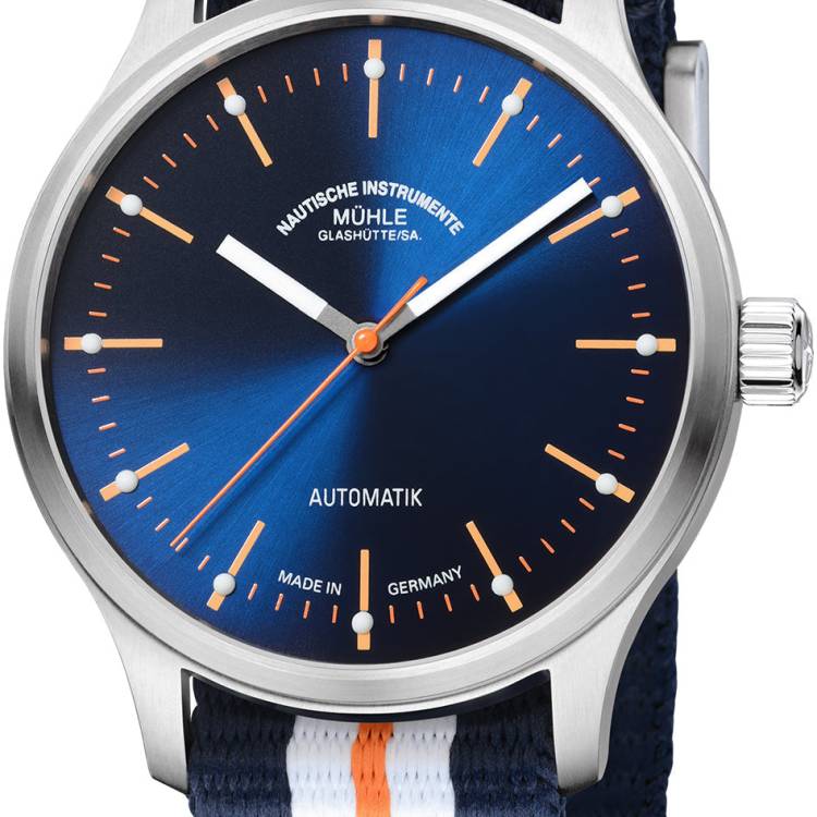 Muhle Glashutte Watch Panova Blue - Blue