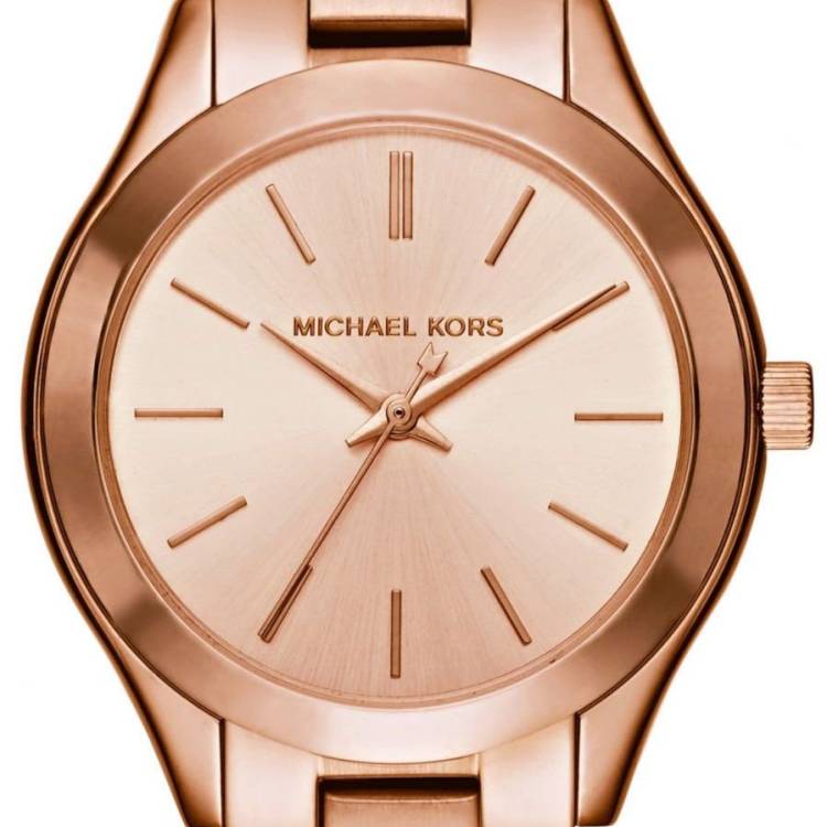 Michael Kors Watch Runway Slim Ladies - Gold