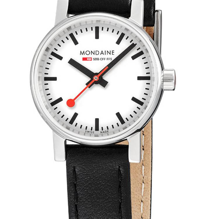 Mondaine Watch SBB Evo2 Petite - White
