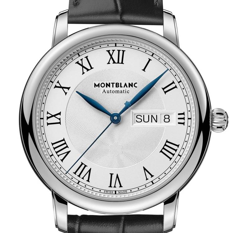 Montblanc Watch Star Legacy Automatic Day Date - Silver