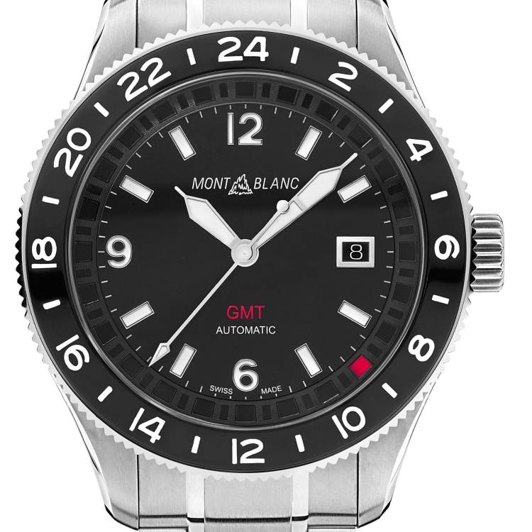 Montblanc Watch 1858 GMT Automatic Date 42 - Black