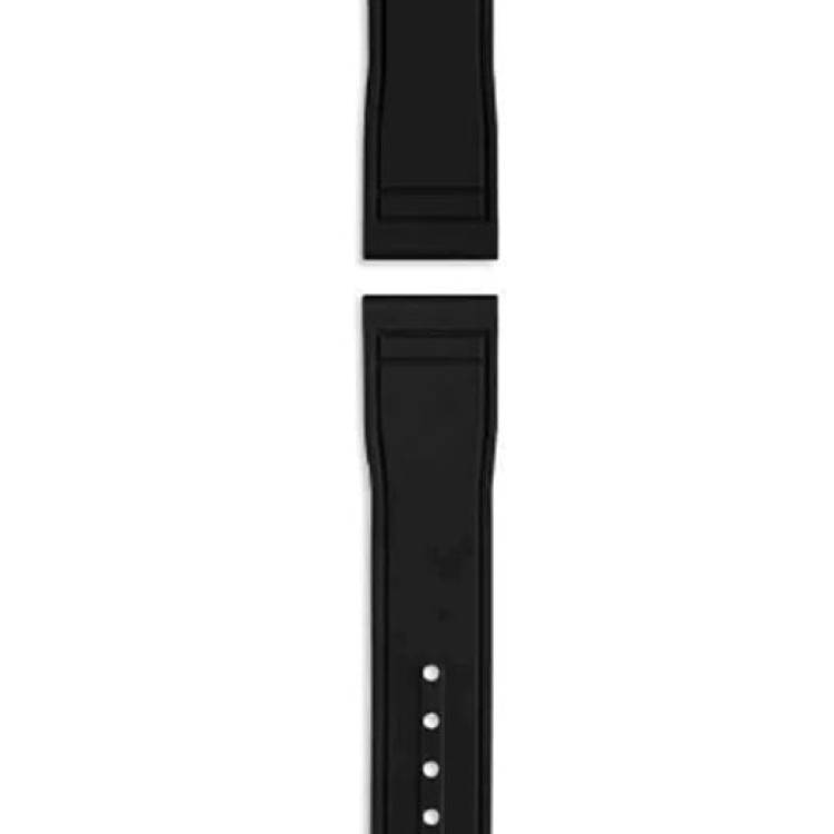 IWC Strap Rubber Pilot's Mark XX & Chrono 41 20/18mm Black