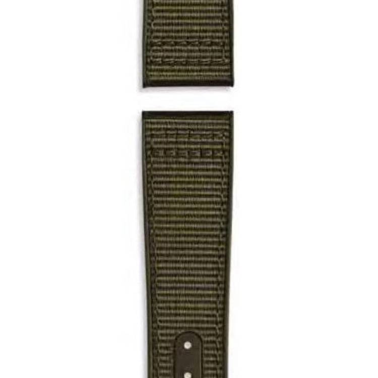 IWC Strap Rubber Pilot's Chrono 43 21/18mm Olive Textured Inlay