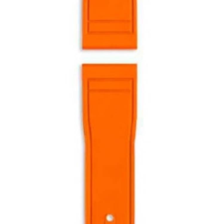 IWC Strap Rubber Pilot's Mark XX & Chrono 41 20/18mm Orange