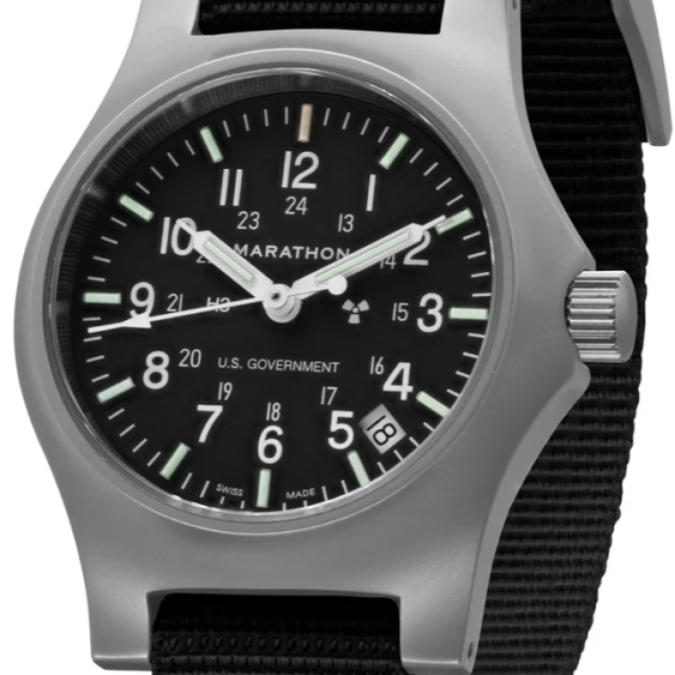 Marathon Watch General Purpose Re-Issue Stainless Steel GP Quartz With Date GPQ