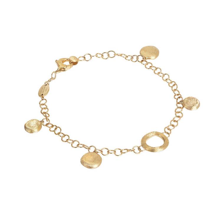 Marco Bicego Jaipur Link 18ct Yellow Gold Circle Link Bracelet - Gold