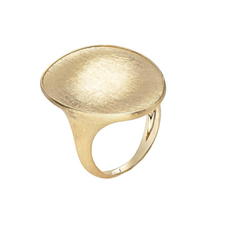 Marco Bicego Lunaria 18ct Yellow Gold Cocktail Ring - O