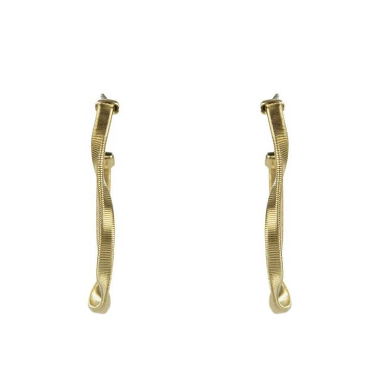 Marco Bicego Marrakech 18ct Yellow Gold Hoop Earrings - Yellow Gold