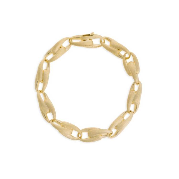 Marco Bicego Lucia 18ct Yellow Gold Large Link Bracelet D - Option1 Value Yellow Gold