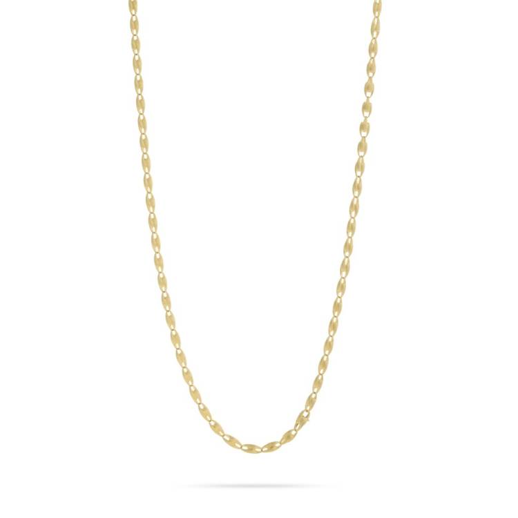 Marco Bicego Lucia 18ct Yellow Gold Small Link Long Chain Necklace - Option1 Value Yellow Gold