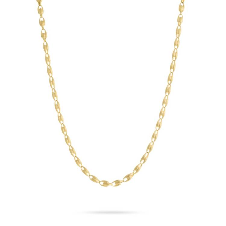 Marco Bicego Lucia 18ct Yellow Gold Small Link Long Necklace - Option1 Value Yellow Gold