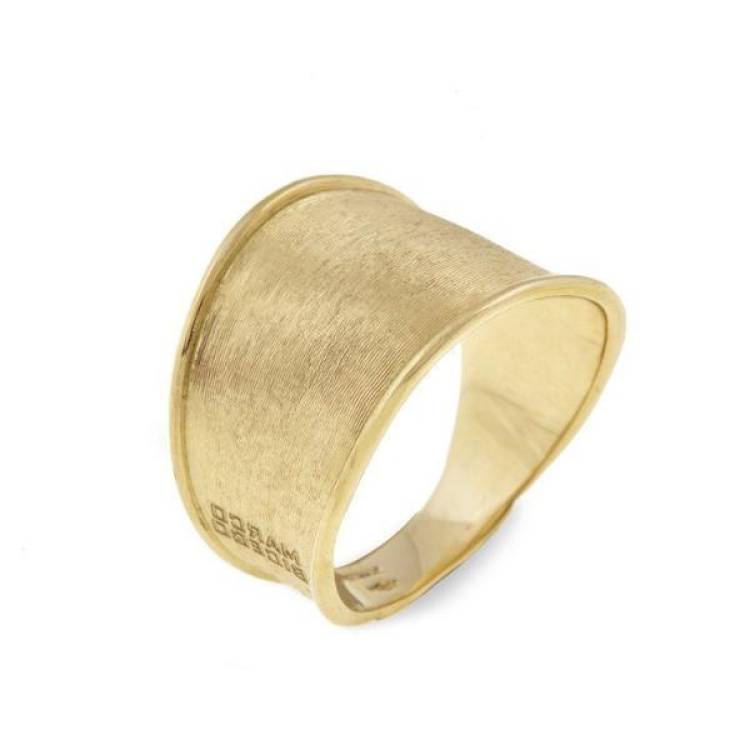Marco Bicego Lunaria 18ct Yellow Gold Wide Ring - N