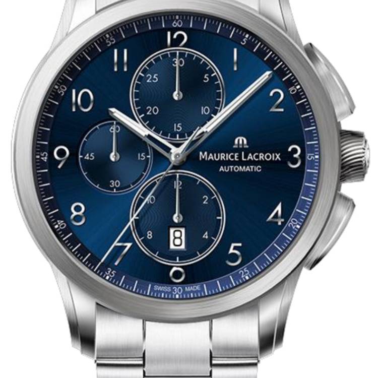 Maurice Lacroix Watch Pontos Chronograph Blue Sun