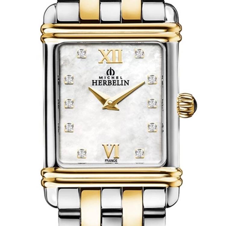 Herbelin Watch Art Deco Ladies - White