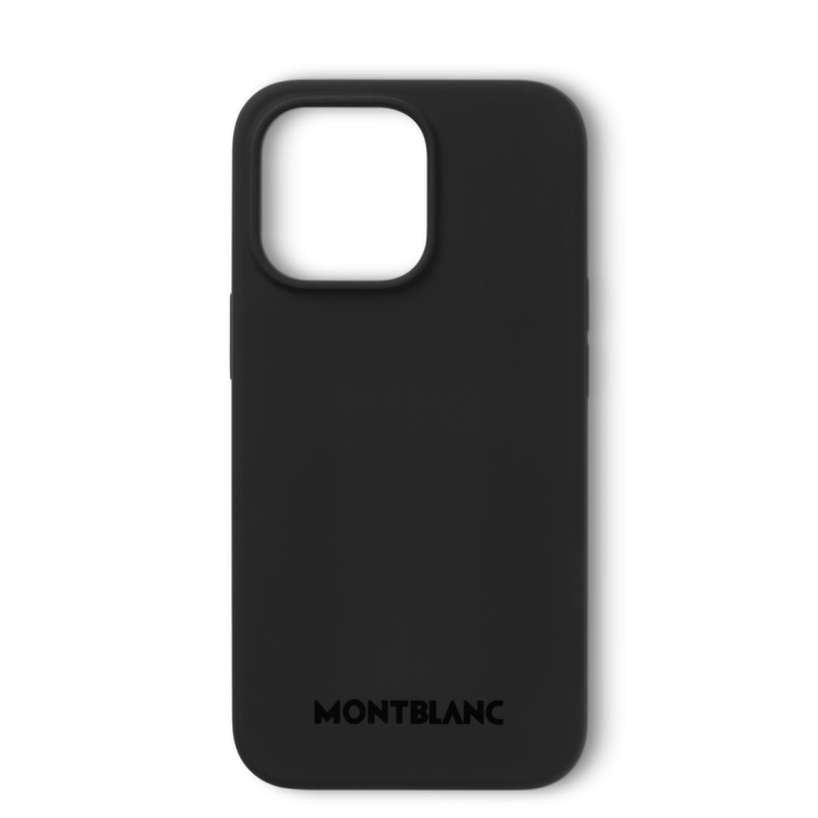 Montblanc Meisterstuck Selection Hard Phone Case for Apple iPhone 13 Pro with MagSafe D - Black