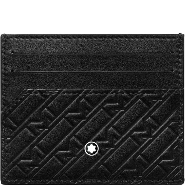 Montblanc Card Pocket Holder M_Gram 4810 Six Card Black D
