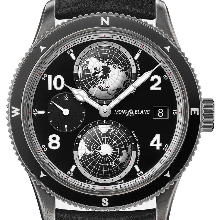 Montblanc Watch 1858 Geosphere UltraBlack Limited Edition