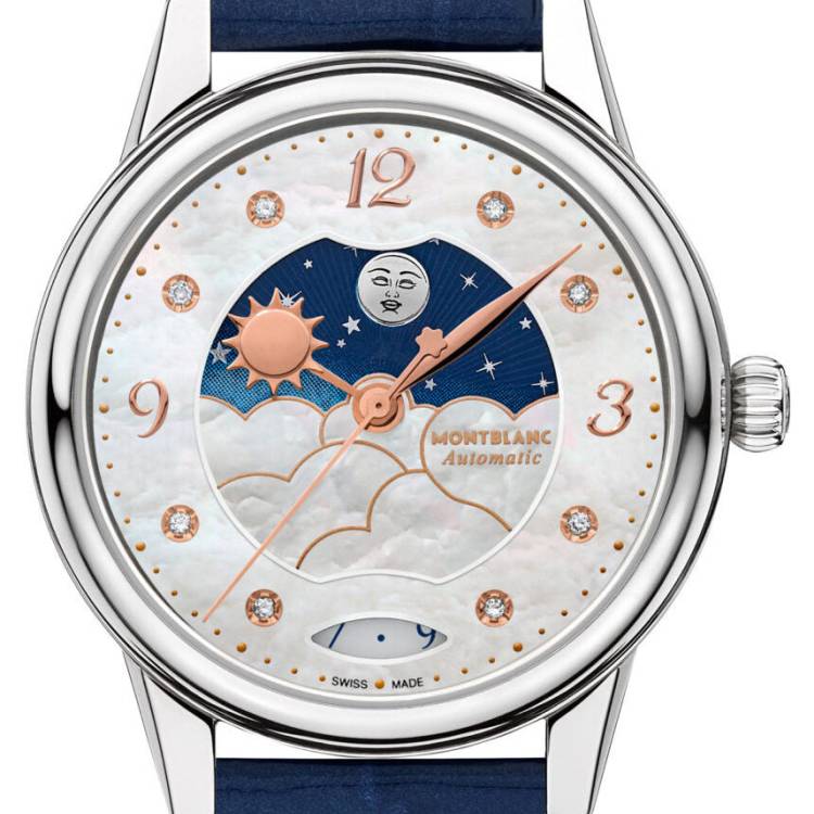 Montblanc Watch Boheme Day Night - White