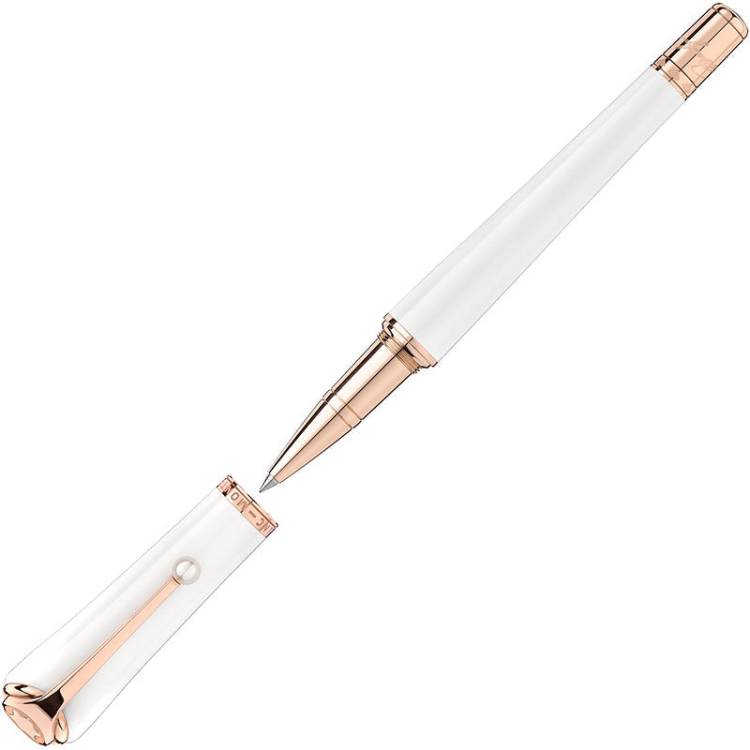 Montblanc Writing Instrument Muses Marilyn Monroe Special Edition Pearl Rollerball - Silver
