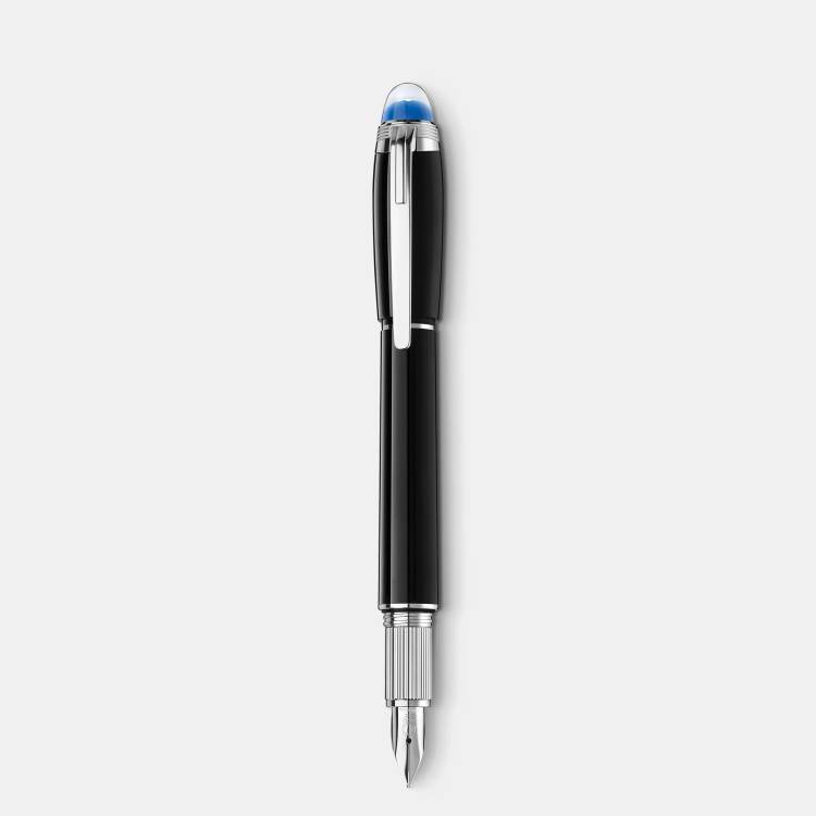 Montblanc Writing Instrument StarWalker Precious Resin Fountain Pen Piston Converter M - Black