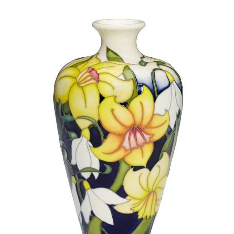 Moorcroft Numbered Edition Emblems of Spring Vase