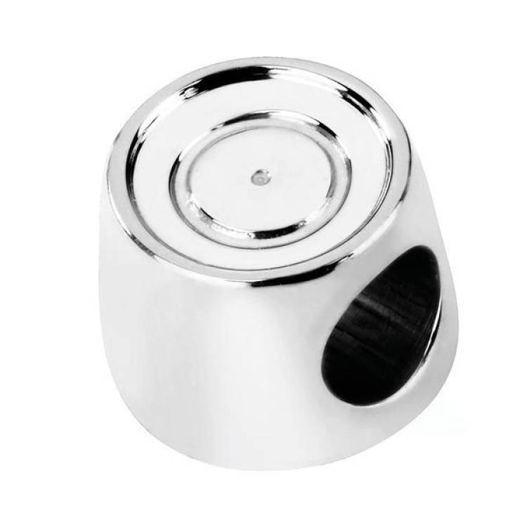 My Last Rolo Sterling Silver Mini Charm - Silver