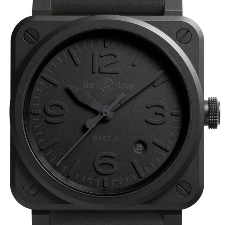 Bell & Ross Watch BR 03 Auto Phantom Ceramic