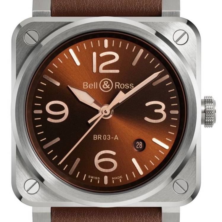 Bell & Ross Watch BR 03 Auto Golden Heritage