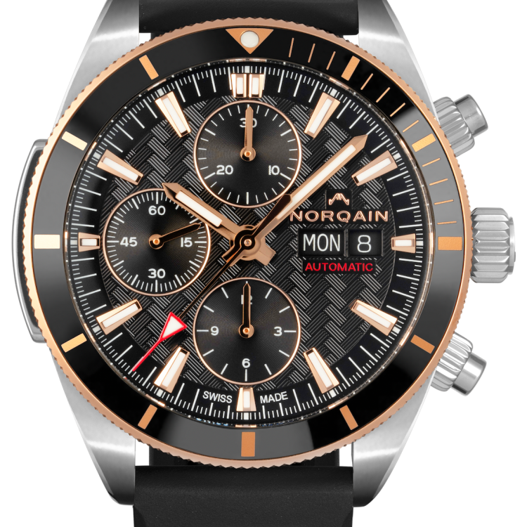 Norqain Watch Adventure Sport Chrono Day Date Rubber