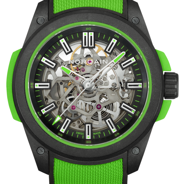 Norqain Watch Independence Wild One Skeleton 42mm Gecko