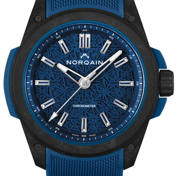 Norqain Watch Wild One & Norteq Blue Blue Mesh