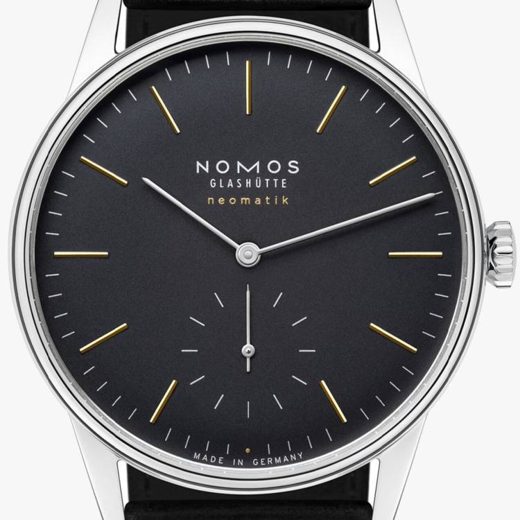 Nomos Glashutte Watch Orion Neomatik Black