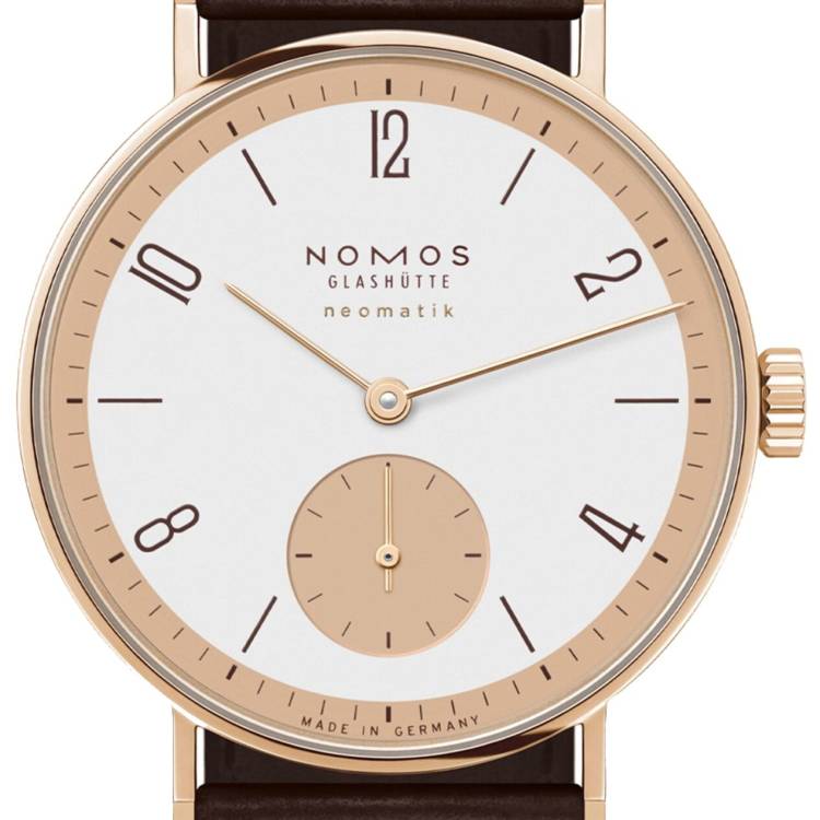 Nomos Glashutte Watch Tangente Rose Gold Neomatik Limited Edition