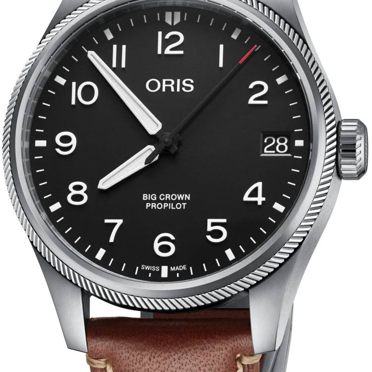 Oris Watch Big Crown ProPilot Big Date Leather