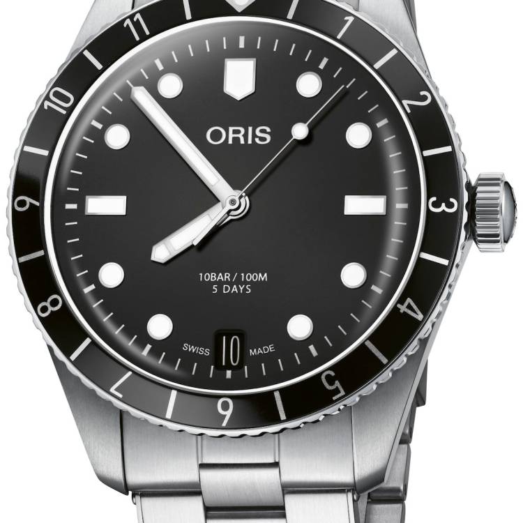Oris Watch Divers Sixty Five 12H Calibre 400 Bracelet - Black