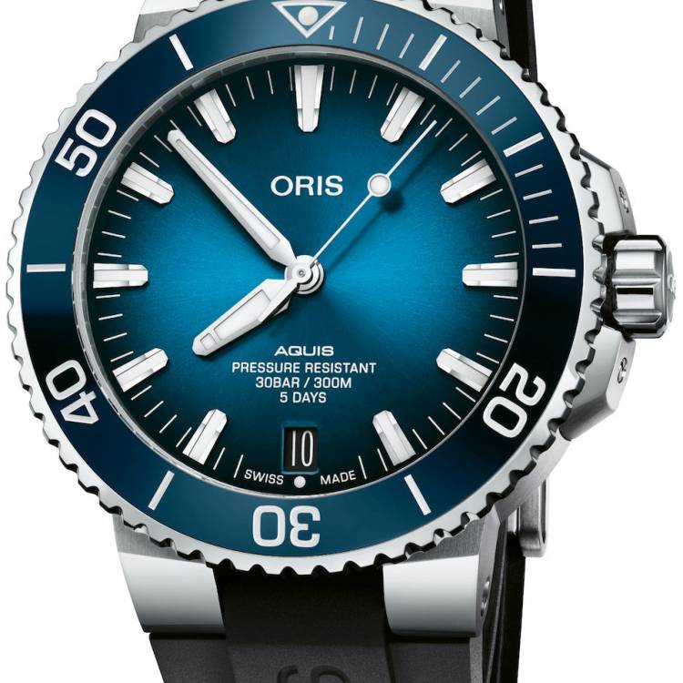 Oris Watch Aquis Date Calibre 400 Rubber