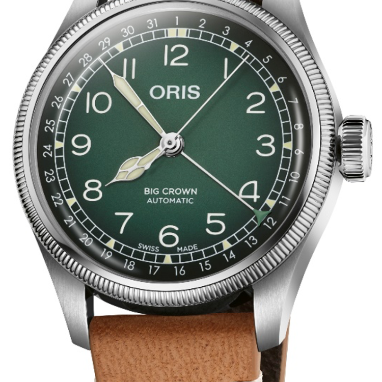 Oris Watch Big Crown Pointer Date Cervo Volante Green