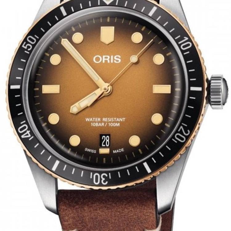 Oris Watch Divers Sixty Five Leather